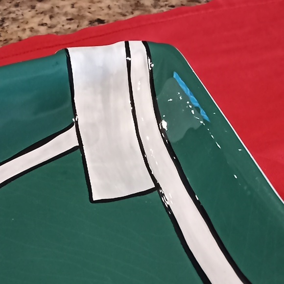 Football Helmet Chip Plate. 2005 Boston Warehouse Trading Corp. Great Condition. - Picture 14 of 16